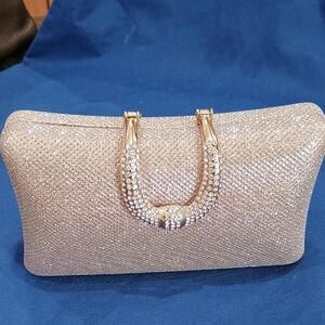 Elegant Gold Clutch Bag